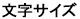 文字サイズ